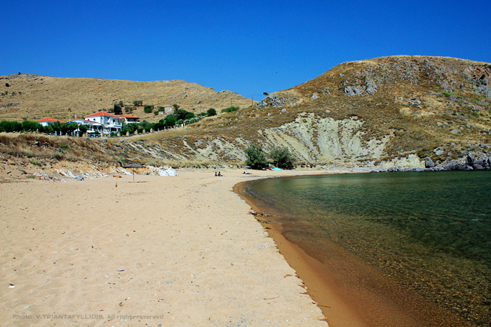 Beach with boats
