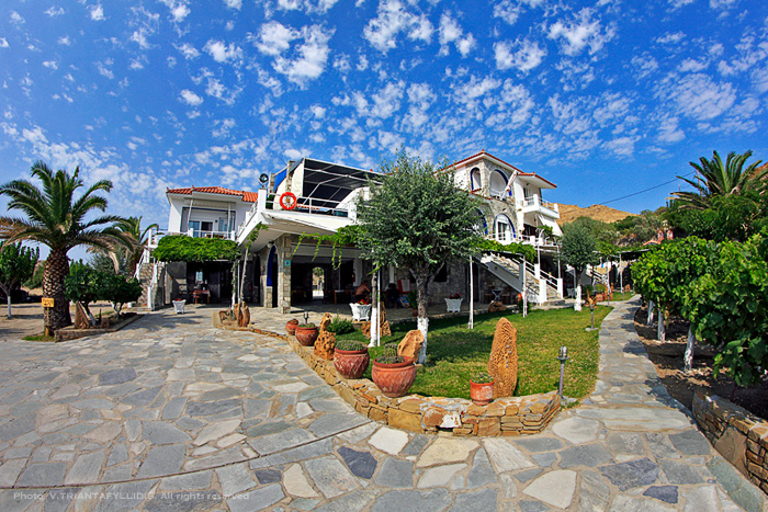 Property courtyard